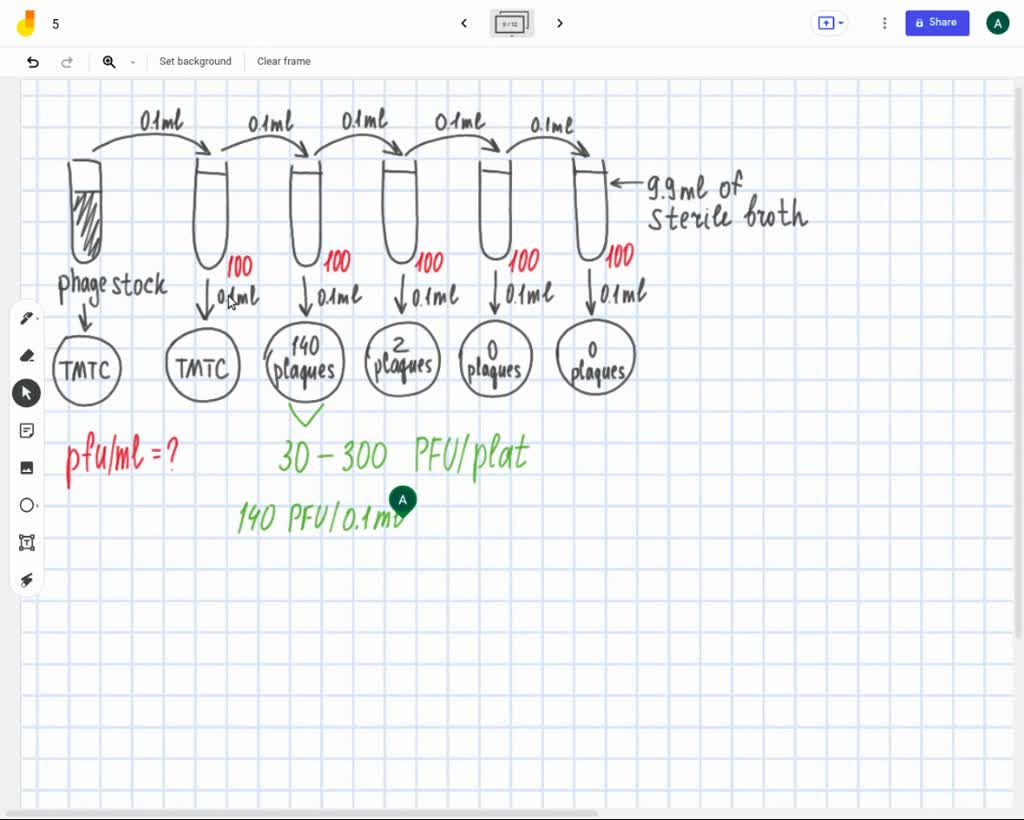 SOLVED Diagram how you would do the following dilution /or calculation