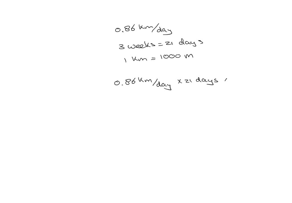 SOLVED Solve. to practice for an iron man competition, John Swam 0.86