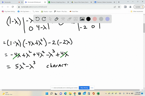 find-the-characteristic-equation-the-eigenvalues-and-bases-for-the-eigenspaces-of-the-matrix-leftb-2-65564