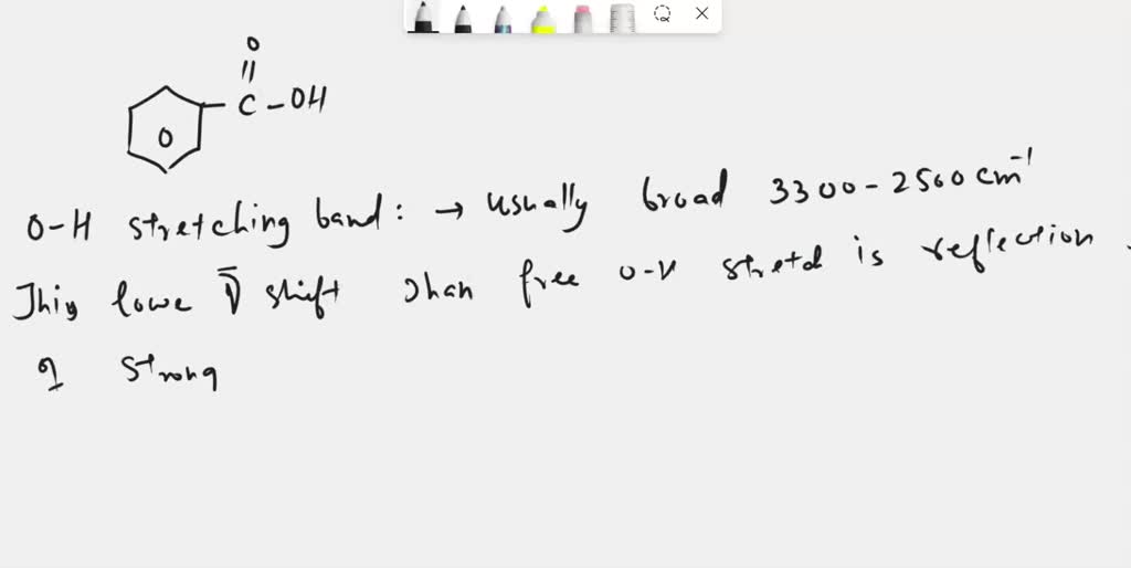 SOLVED: Below are the FT-IR spectra of benzoic acid and methyl benzoate ...