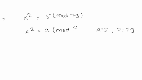 a-solve-the-congruence-x2-5-mod-79-42755