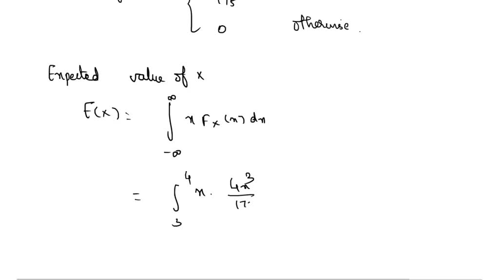 SOLVED Consider a continuous random variable X whose values are in the