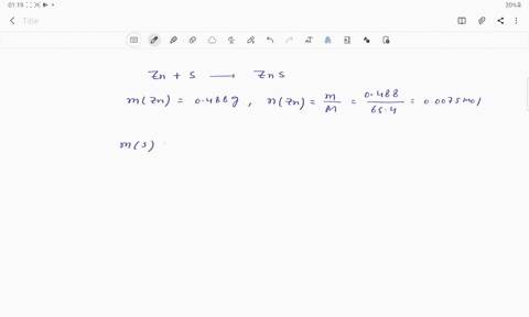 calculate-the-theoretical-yield-of-zns-in-grams-that-can-be-made-from-0488-g-of-zn-and-0503-g-of-sulfur-zn-s8-zns-08648