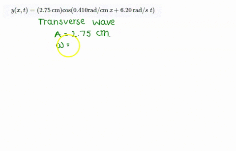 a-water-wave-traveling-in-a-straight-line-on-a-lake-is-described-by-the-equation-yx-t-mathrm275-cm-c-51767
