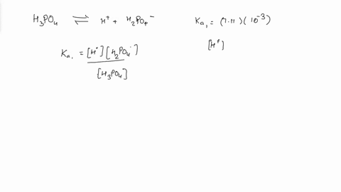 given-the-following-for-phosphoric-acid-ka1-711-x-10-3-ka2-632-x-10-8-ka3-45-x-10-13-approximate-the-h3po4-concentration-in-a-024-m-phosphate-buffer-at-ph-18-03453