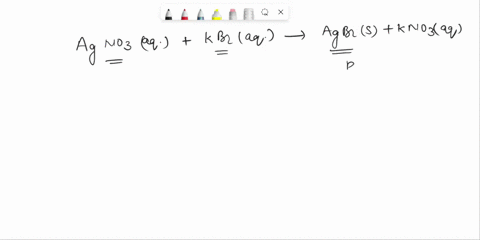which-of-the-following-reactions-is-the-correct-net-ionic-equation-for-the-reaction-of-aqueous-solutions-of-silver-nitrate-and-potassium-bromide-no-reaction-occurs_-noz-aq-kaq-agtaq-ktaq-kno-08601