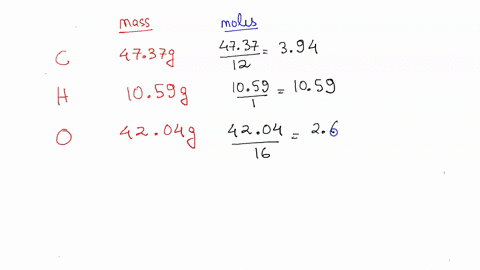 determine-the-empirical-formula-of-a-compound-containing-4737-grams-of-carbon-1059-grams-of-hydrogen-and-4204-grams-of-oxygenin-an-experiment-the-molar-mass-of-the-compound-was-determined-to-71465