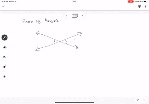 01. Two corresponding angles, determined by two parallel...