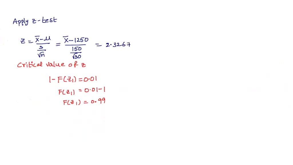 SOLVED A strength of steel wire made by an existing process is