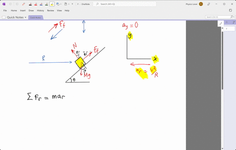 acar-of-mass-m-travels-on-a-horizontal-circular-path-of-radius-r-by-driving-on-a-banked-incline-with-friction-if-the-incline-angle-measured-from-the-horizontal-is-theta-and-the-coefficient-o-08112