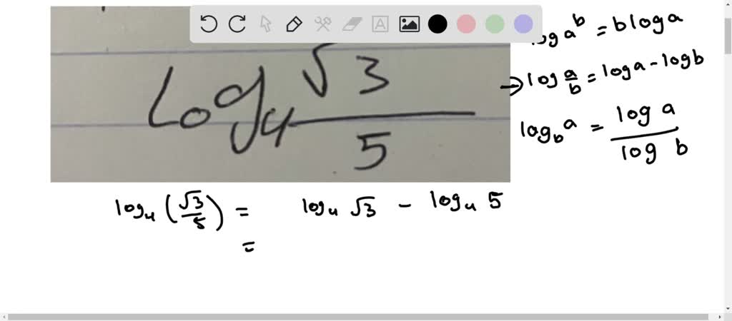 Solved Rewrite The Expression As Sum Difference Product Of Simpler Logarithms 1968