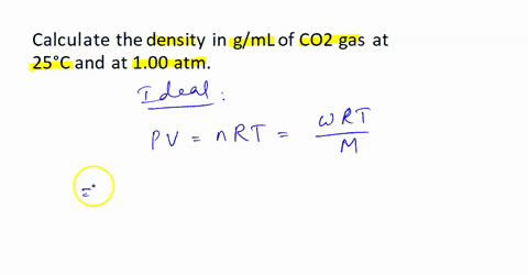 calculate-the-density-in-gml-of-co2-gas-at-25c-and-at-100-atm-76423
