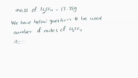 a-solution-is-prepared-by-dissolving-1775-g-sulfuric-acid-h2so4-in-enough-water-to-make-exactly-1000ml-of-solution-if-the-density-of-the-solution-is-11094-gml-what-is-the-weight-h2so4-in-the-55142