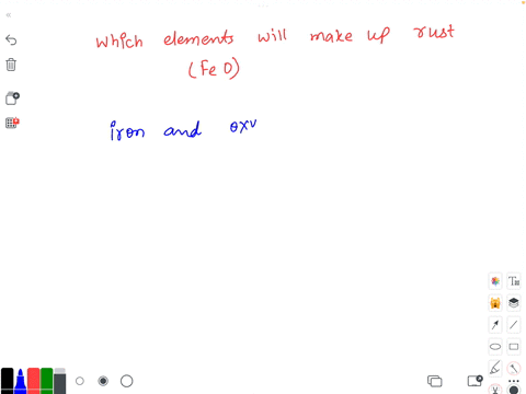which-elements-will-make-up-rust-feo-a-aluminum-and-oxygen-b-copper-and-oxygen-c-iron-and-oxygen-d-zinc-and-oxygen-92002