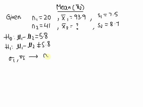 5-points-the-hypothesis-test-h01258-h11258-is-to-be-carried-out-for-populations-1-and-2-where-1-and-2-are-not-known-a-random-sample-of-20-from-population-1-has-a-mean-of-939-and-a-standard-d-82254