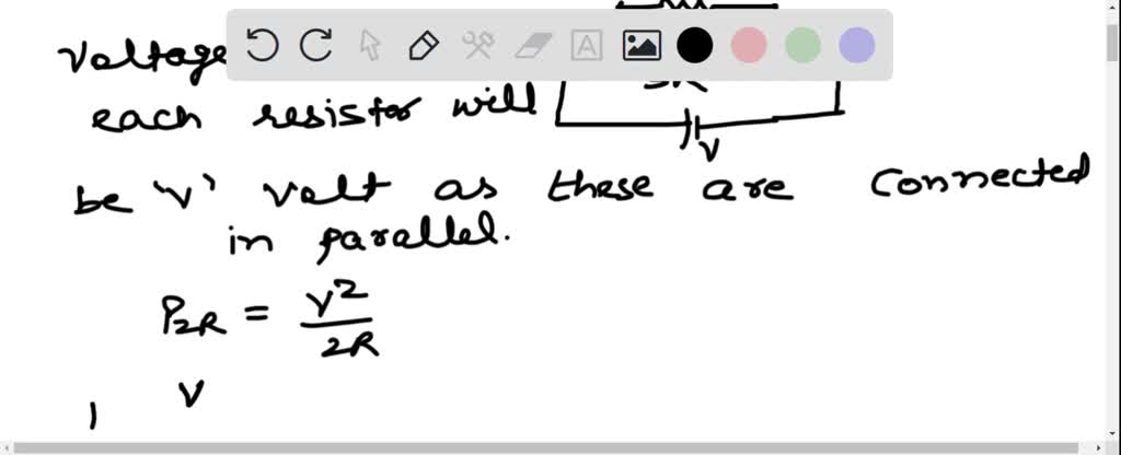 SOLVED: If you take two resistors of resistance 2R and 3R and connect ...