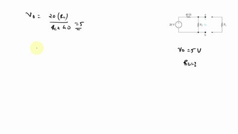 part-a-in-the-voltage-divider-circuit-shown-in-the-figure-the-no-load-value-of-vo-is-5-v-when-the-load-resistance-rl-is-attached-across-the-terminals-and-b-vo-drops-to-3-figure-1-find-rl-exp-74333