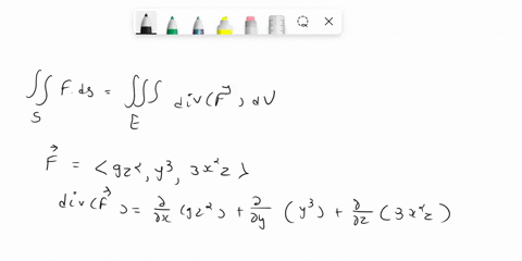 suppose-f-9z2y-3x2z-and-cylinder-x2-y2-is-the-surface-of-the-solid-bounded-by-the-4and-the-planes-z-2-and-2-2-use-divergcnce-theorem-to-evaluate-the-outward-flux-f-ds-52466