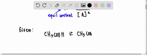 an-aqueous-solution-of-acetic-acid-is-found-to-have-the-following-equilibrium-concentrations-at-25-c-ch3cooh-165-10-2-m-h-544-10-4-m-and-ch3coo-544-10-4-m-calculate-the-equilibrium-constant-52505