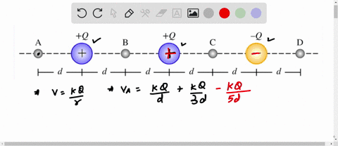 the-image-shows-three-point-charges-spaced-equidistantly-all-three-charges-have-the-same-magnitude-of-charge-q-but-the-charge-on-the-far-right-is-negatively-charged-q-q-q-b-f-d_-d-d-_-d-_-d-16517