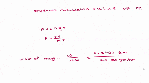1-in-an-experiment-undertaken-much-like-yours-a-student-reached-00492-g-of-magnesium-in-a-eudiometer-filled-with-water-and-hcl-the-water-temperature-was-250c-the-barometer-in-the-lab-read-30-22624