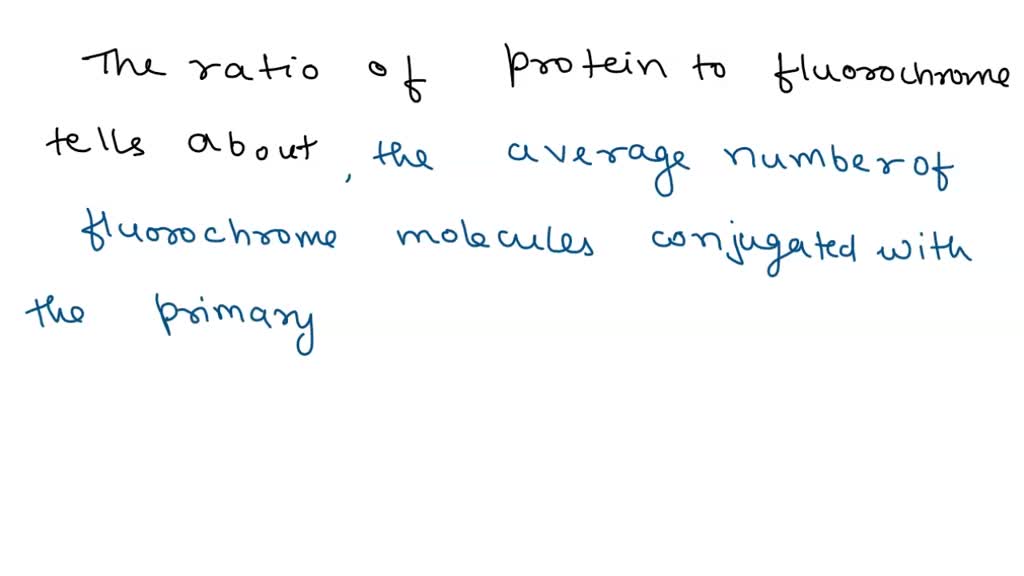 SOLVED When conjugating antibodies to fluorescent particles, what does
