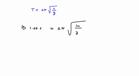the-period-of-a-simple-pendulum-that-is-100-m-long-on-another-planet-is-166-s-what-is-the-acceleration-due-to-gravity-on-this-planet-if-the-mass-of-the-pendulum-bob-is-15-kg-38557