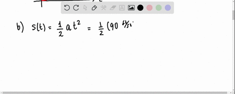 a-drag-racer-accelerates-at-at90-fts2-assume-that-v0-0-and-s0-0-please-answer-all-parts