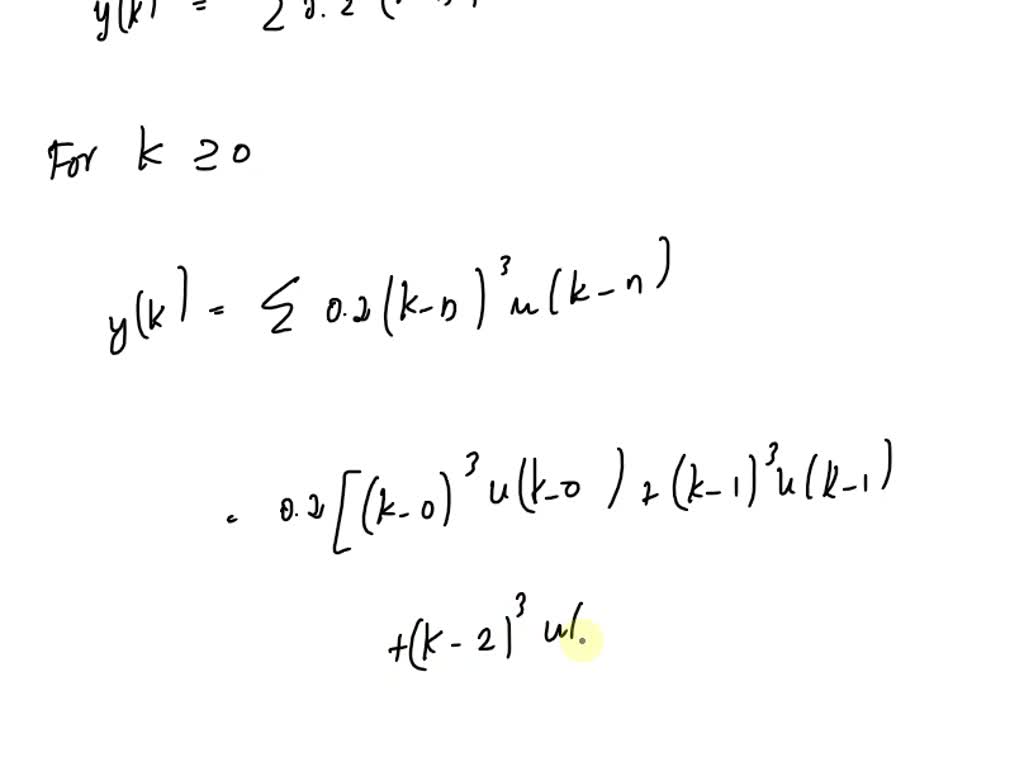 Solved Also Use Z Transform To Verify Your Answer Xk K3 Uk Use A Convolution Sum To 