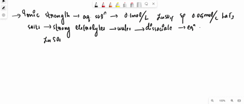calculate-the-ionic-strength-of-an-aqueous-solution-which-is-01-moll-znso4-and-005-moll-laf3-both-salts-are-strong-electrolytes-in-water-that-completely-dissociate-according-to-the-equations-72948