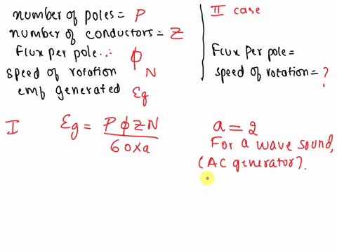 the-armature-of-6-pole-generator-has-a-wave-winding-containing-664-conductors-calculate-the-generated-emf-when-the-flux-per-pole-is-610-2-wb-and-speed-is-250-rpm-at-what-speed-must-the-armat-95362