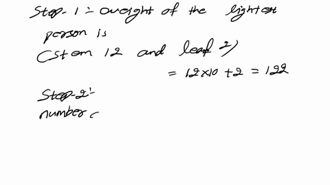 ine-foliowing-stem-and-leaf-plot-represents-the-distribution-of-weights-tqud-stem-key-13-1-131-pounds-step-ol-3-what-is-the-weight-of-the-lightest-person-in-the-group-15746