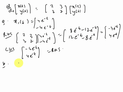 pts-total-consider-the-homogeneous-system-of-equations-dt-8-2-v-check-find-derivatives-and-show-lhs-rhs-that-1t-ae-ae-t-is-a-solution-of-the-above-equation-2-two-independent-eigenvectors-of-65032