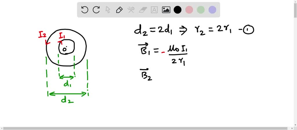 SOLVED: Two Concentric Current Loops Lie In The Same Plane. The Outer ...