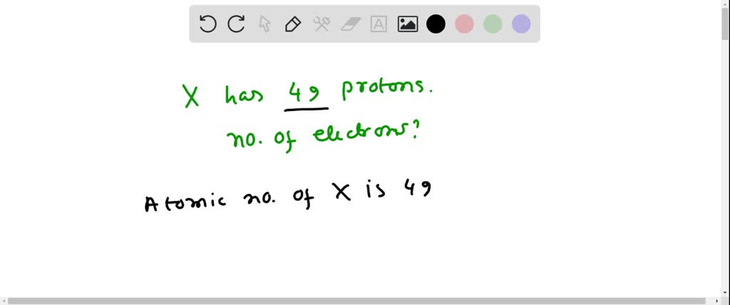 SOLVED: If element x has 98 protons, how many electrons does it have?