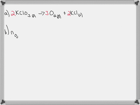 3-decomposition-reaction-of-kclo3-can-be-used-to-produce-an-oxygen-gas-the-other-reaction-product-is-solid-kcl-a-write-a-balanced-chemical-equation-for-this-reaction-b-what-mass-of-kclo3-must-be-decom