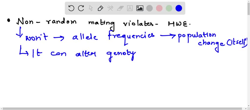 SOLVED: Explain why Hardy-Weinberg equilibrium is a ‘null model’ for ...