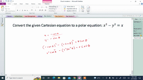 convert-the-given-cartesian-equation-to-polar-equation-36168