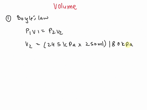 1-the-volume-of-a-gas-is-250-ml-when-at-245-kpa-of-pressure-what-will-the-volume-be-when-the-pressure-if-reduced-to-800-kpa-assuming-the-temperature-remains-constant-a766-ml-b144-ml-c444-ml-40383