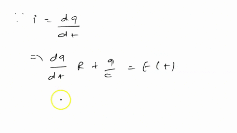 an-electromotive-force-of-200-volts-is-applied-to-a-series-rc-circuit-in-which-the-resistance-is-1000-ohms-and-the-capacitance-is-5x10-6-farads-find-the-charge-and-current-if-it-is-known-that-t0005s-a