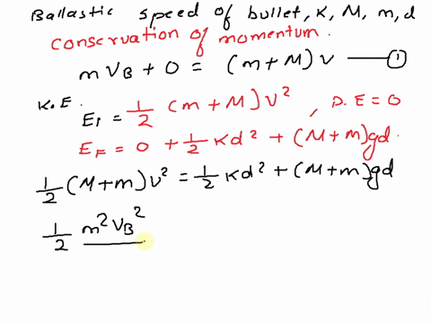 You have been asked to design a ballistic spring system to...