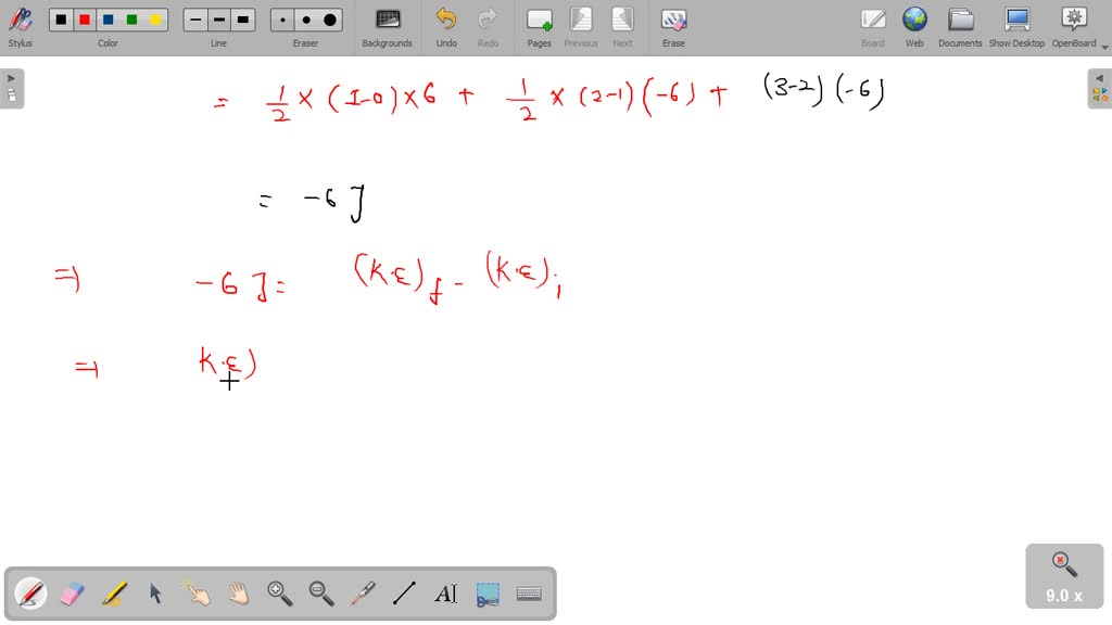 Solved B The Only Force Acting On A 4 0 Kg Body As The F N Body Moves Along An X Axis