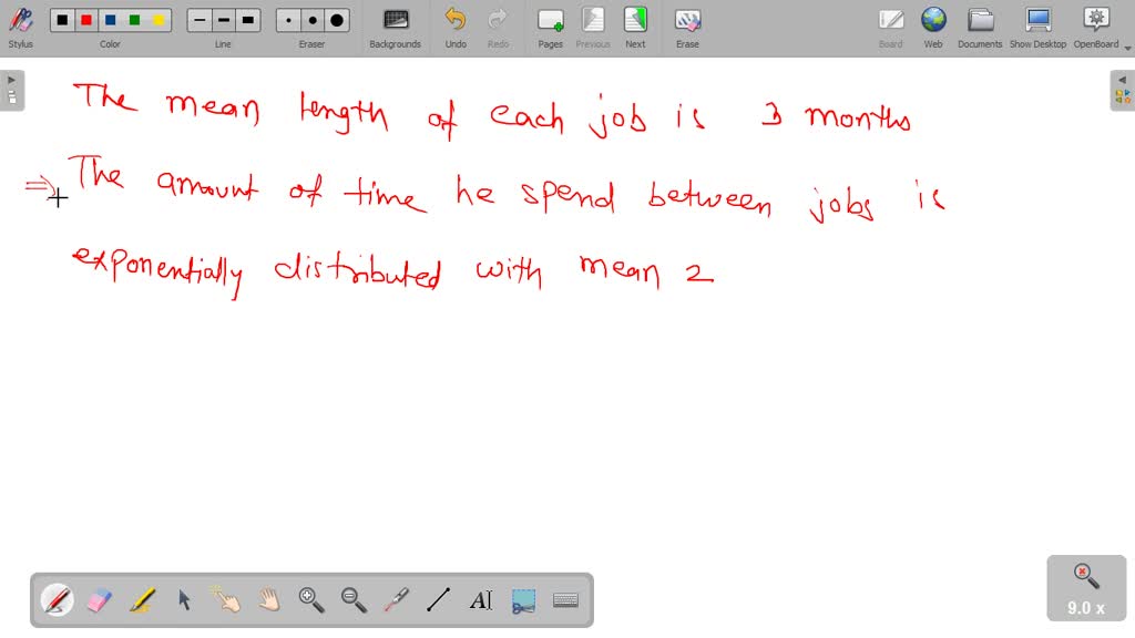 SOLVED Mr. Smith works on a temporary basis. The mean length of each