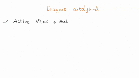 enzyme-catalyzed-reactions-reach-a-maximum-rate-and-plateau-at-a-very-high-substrate-concentration-because-92056