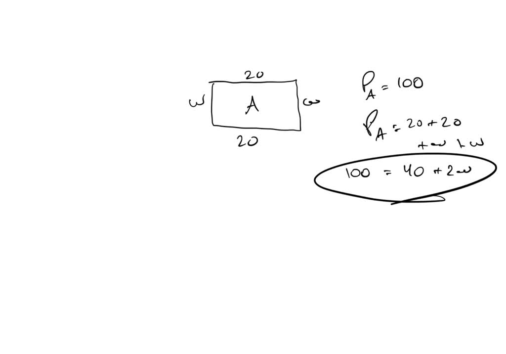 solved-the-perimeter-of-a-rectangle-is-100-cm-if-the-length-is-20-cm