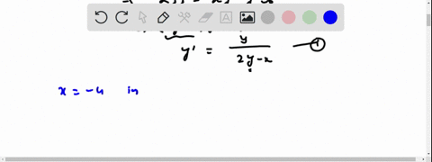 find-the-equations-of-the-tangent-lines-to-the-graph-of-y2-xy-3-0-atx-4-a-y-2-3-b-y-2x3and-y-2-c-y-zx-d-y-z-showyoulwork-50146