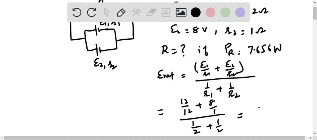 SOLVED: You Are Given Two Circuits With Two Batteries Of Emf E And ...