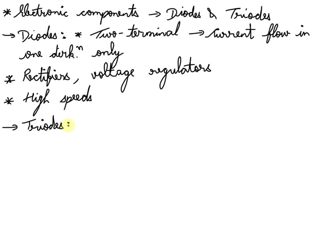 SOLVED Make a detailed comparison between the ideal diode model and