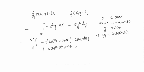 10-verify-greens-theorem-in-the-plane-9q-op-pzydx-qzydy-fs-ox-dxdy-dy-for-each-of-the-following-cases-a-pcy-r2y-qcy-cy2-and-t-is-the-circle-x2-y2-a2-with-anti-clockwise-orientation-b-pzy-qxy-37289