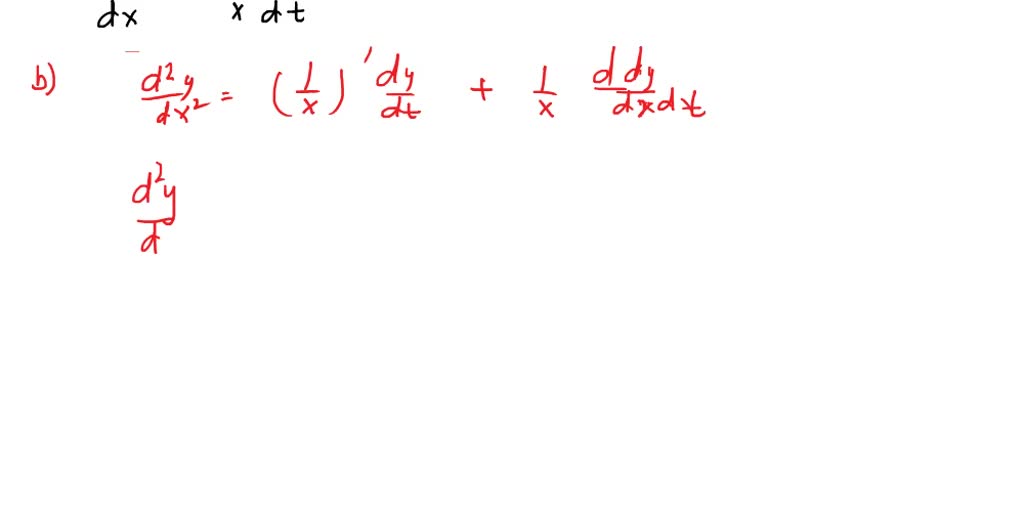SOLVED The equation x^2y" + pxy + qy = 0, where p and q are constants, is known as Euler's